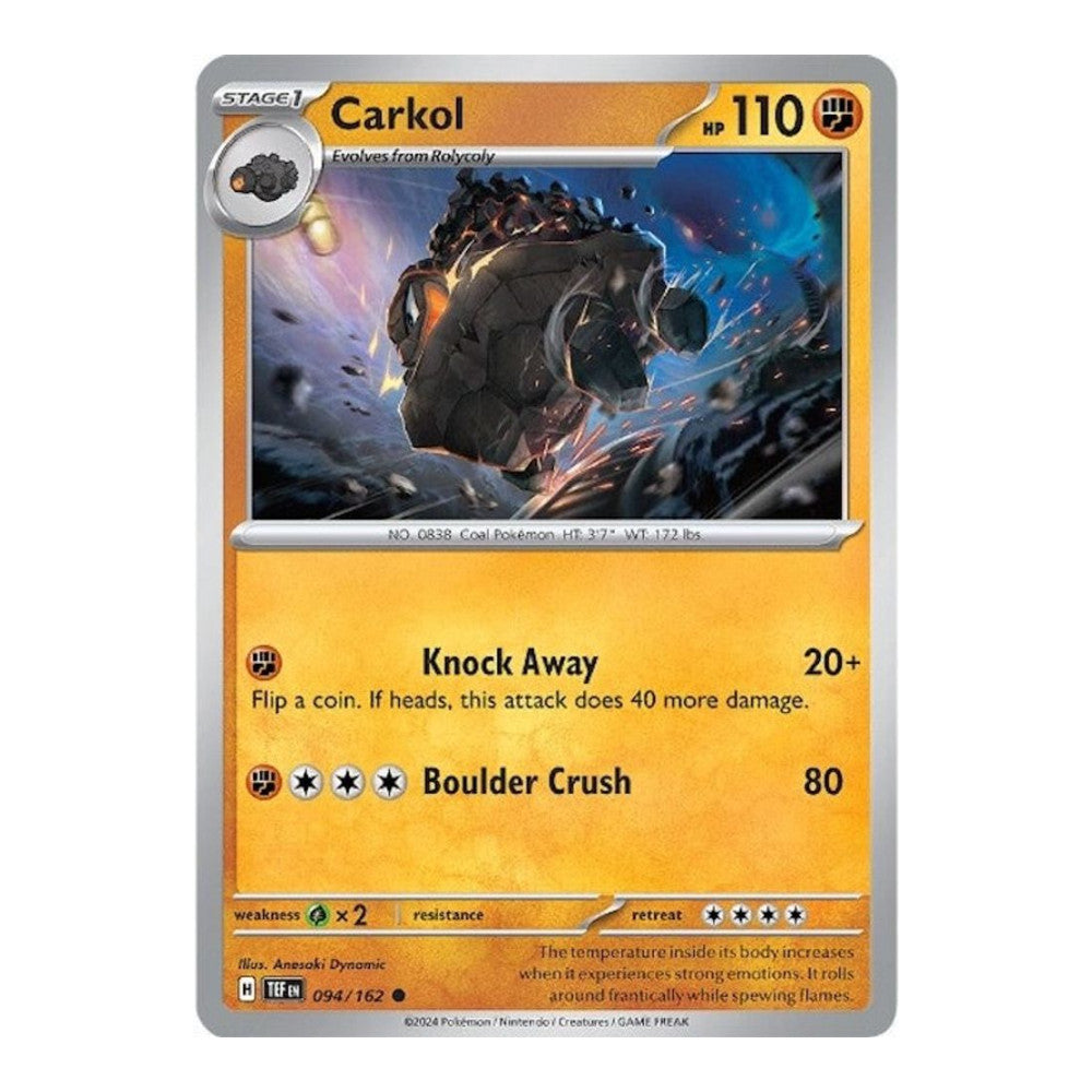 SV05: Temporal Forces (TEF) - Carkol (#094/162) (Near Mint)