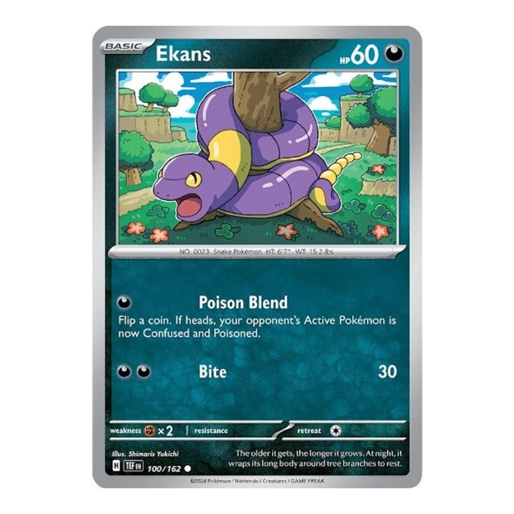 SV05: Temporal Forces (TEF) - Ekans (#100/162) (Near Mint)