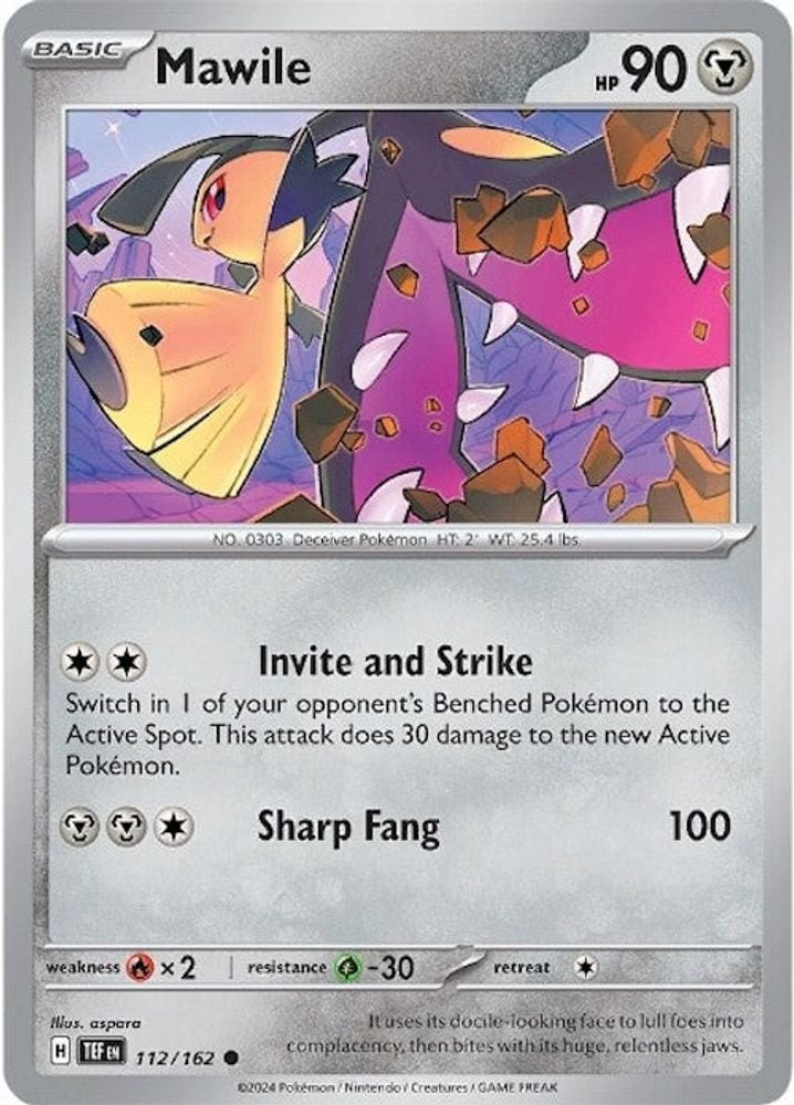 SV05: Temporal Forces (TEF) - Mawile (#112/162, Common) ()