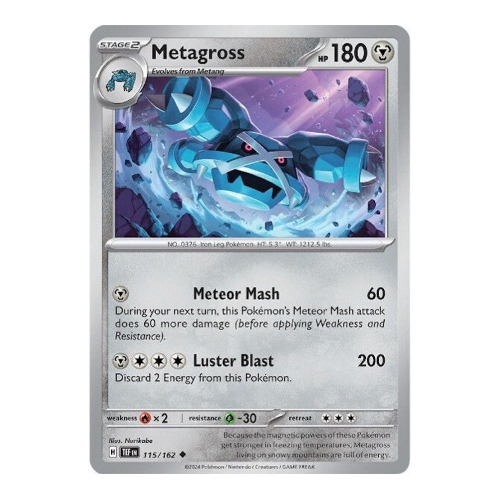 SV05: Temporal Forces (TEF) - Metagross 115 162 (#115/162) (Near Mint)