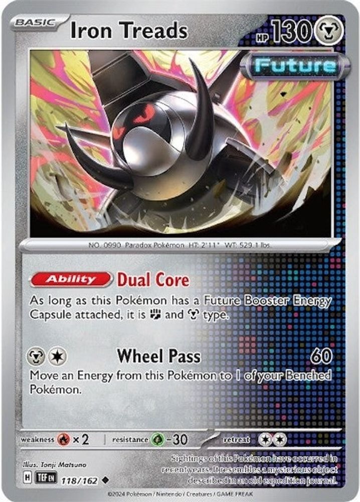 SV05: Temporal Forces (TEF) - Iron Treads (#118/162, Uncommon) ()