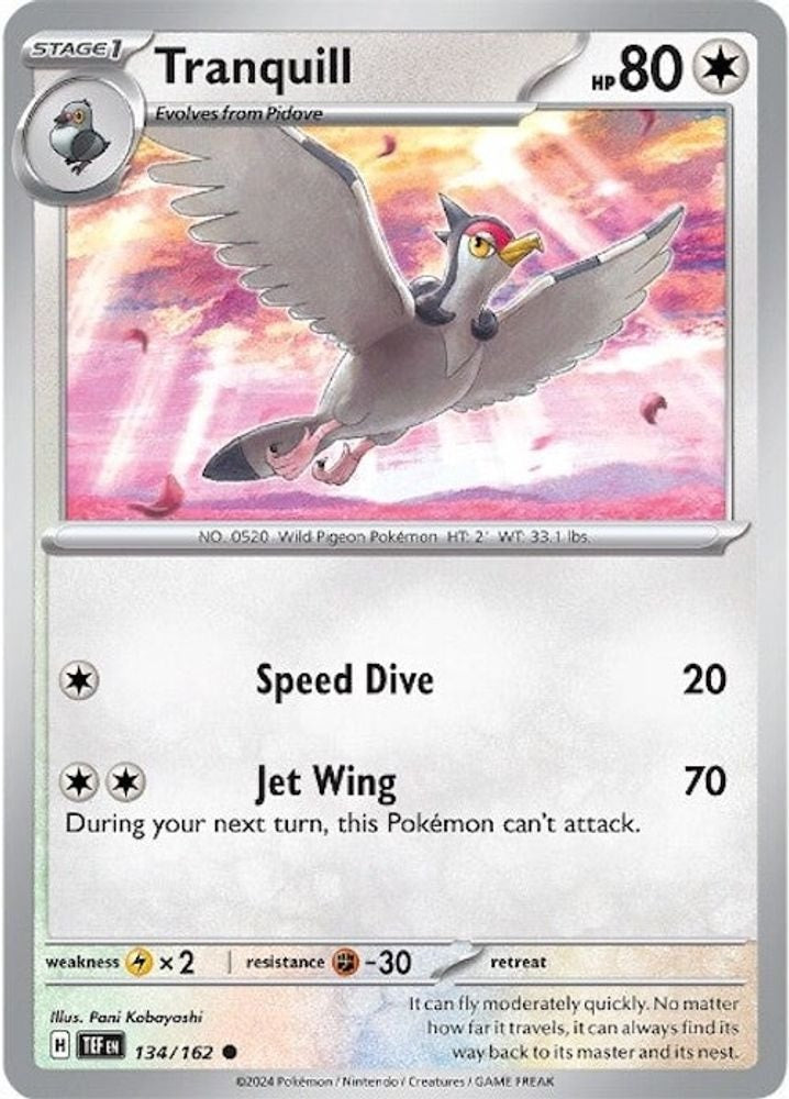 SV05: Temporal Forces (TEF) - Tranquill (#134/162, Common) ()