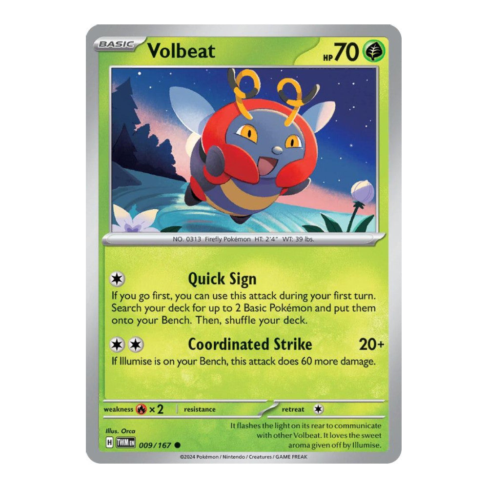SV06: Twilight Masquerade (TWM) - Volbeat (#009/167) (Near Mint)