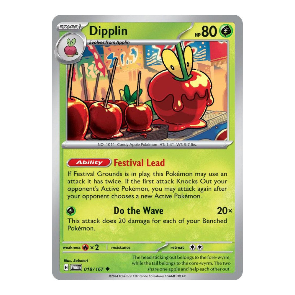 SV06: Twilight Masquerade (TWM) - Dipplin 018 167 (#018/167) (Near Mint)
