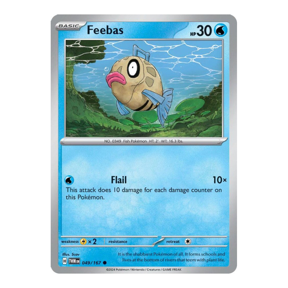SV06: Twilight Masquerade (TWM) - Feebas (#049/167) (Near Mint)