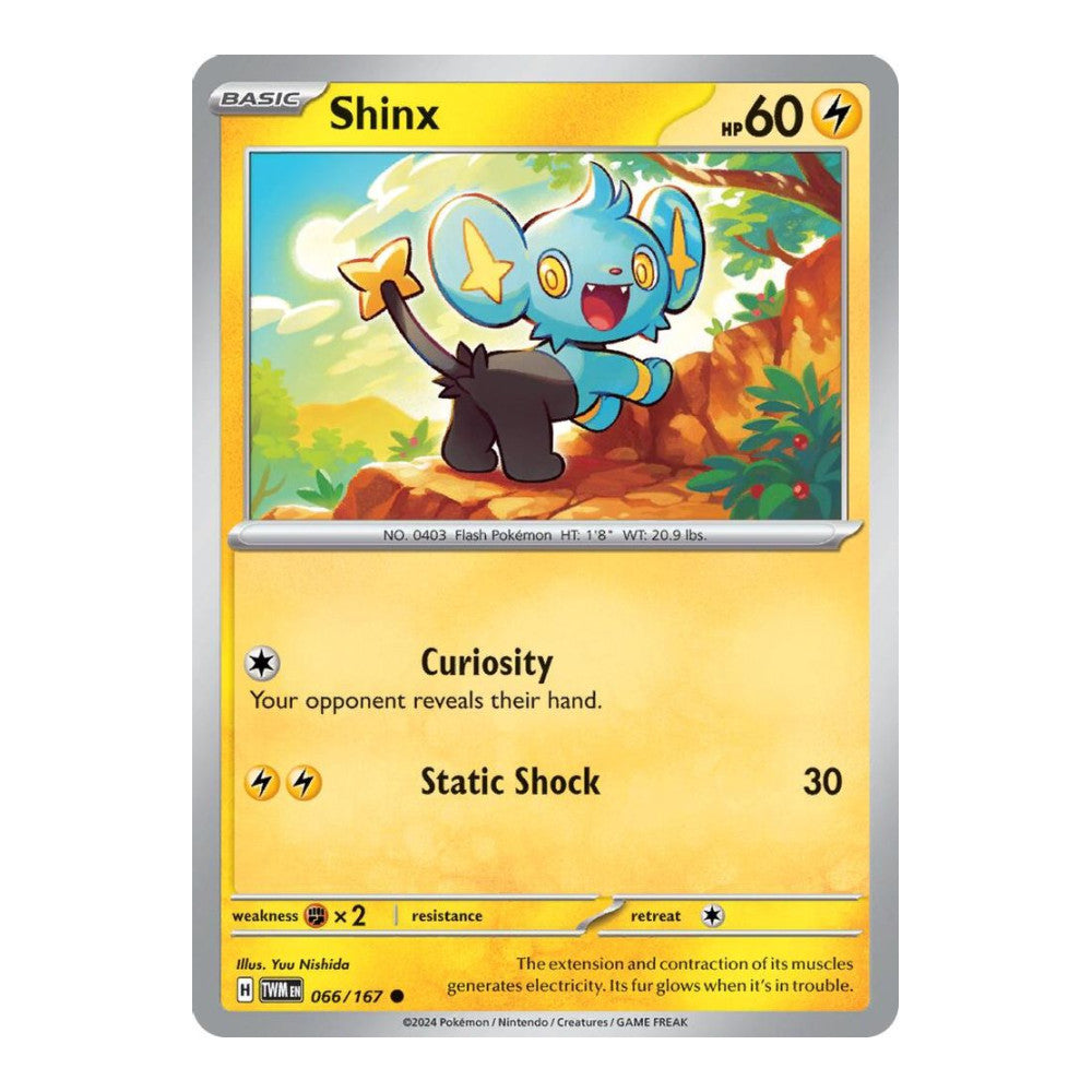 SV06: Twilight Masquerade (TWM) - Shinx (#066/167) (Near Mint)