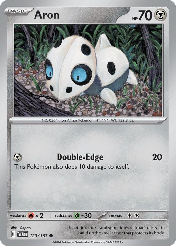 SV06: Twilight Masquerade (TWM) - Aron (#120/167, Common) ()