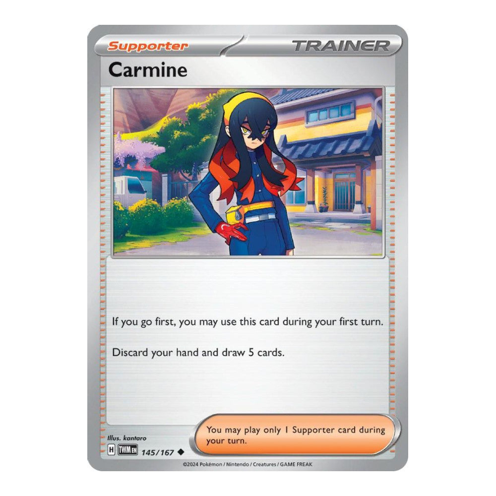 SV06: Twilight Masquerade (TWM) - Carmine 145 167 (#145/167) (Near Mint)