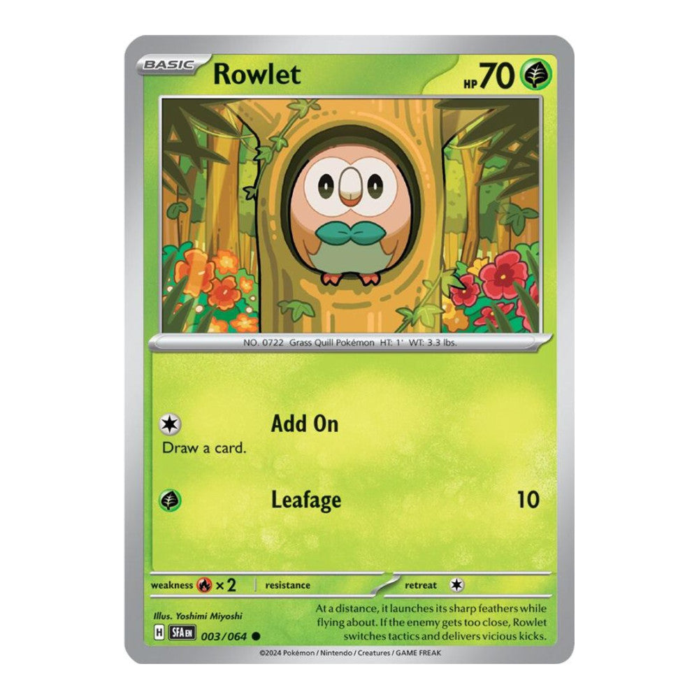 SV: Shrouded Fable (SFA) - Rowlet (#003/064) (Near Mint)