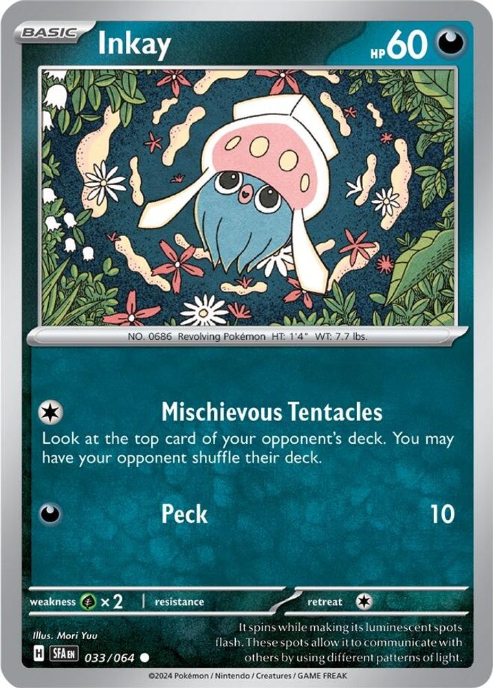 SV: Shrouded Fable (SFA) - Inkay (#033/064, Common) ()