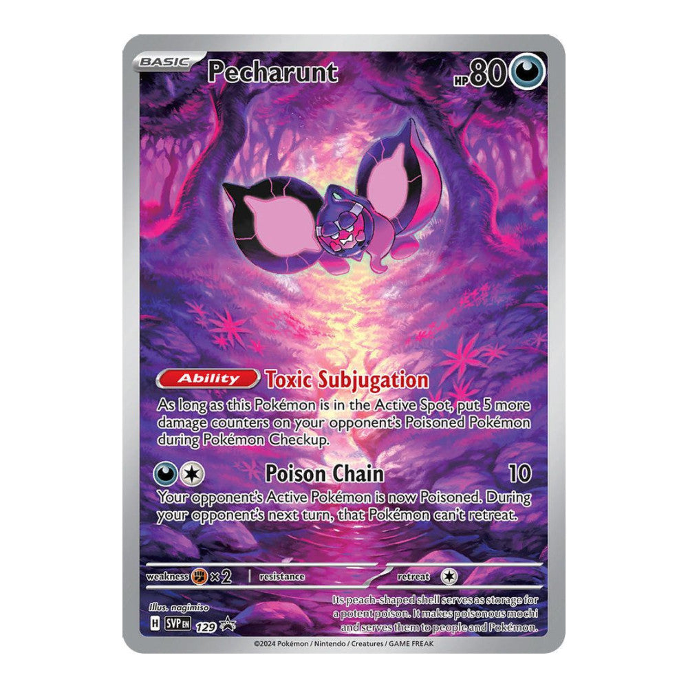 SV: Scarlet & Violet Promo Cards (SVP) - Pecharunt 129 (#129) (Near Mint)