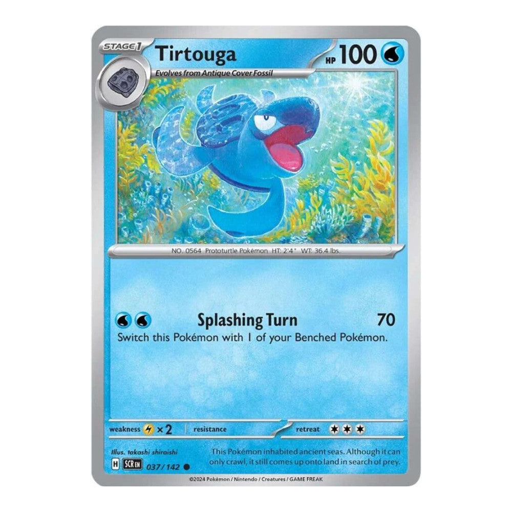 SV07: Stellar Crown (SCR) - Tirtouga (#037/142) (Near Mint)