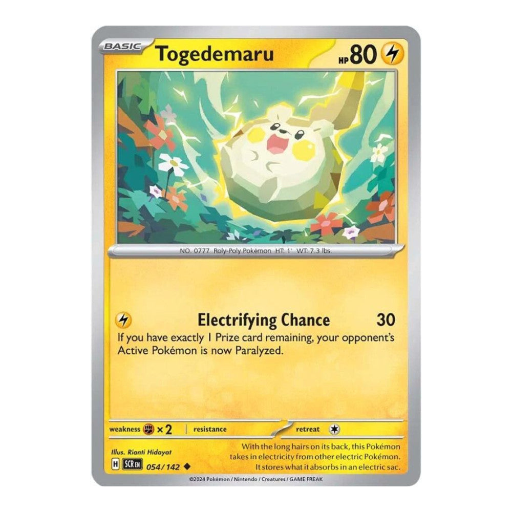 SV07: Stellar Crown (SCR) - Togedemaru (#054/142) (Near Mint)