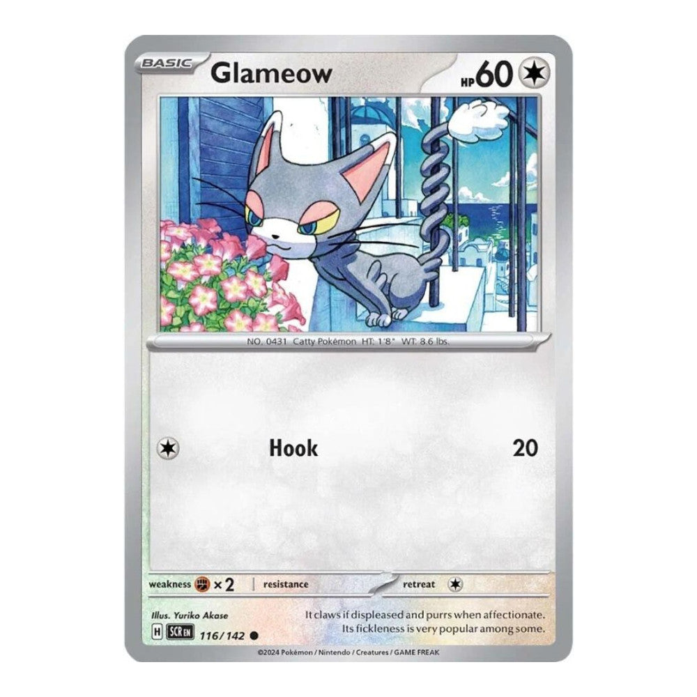 SV07: Stellar Crown (SCR) - Glameow (#116/142) (Near Mint)