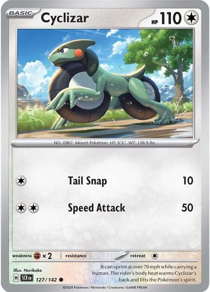 SV07: Stellar Crown (SCR) - Cyclizar (#127/142, Common) ()