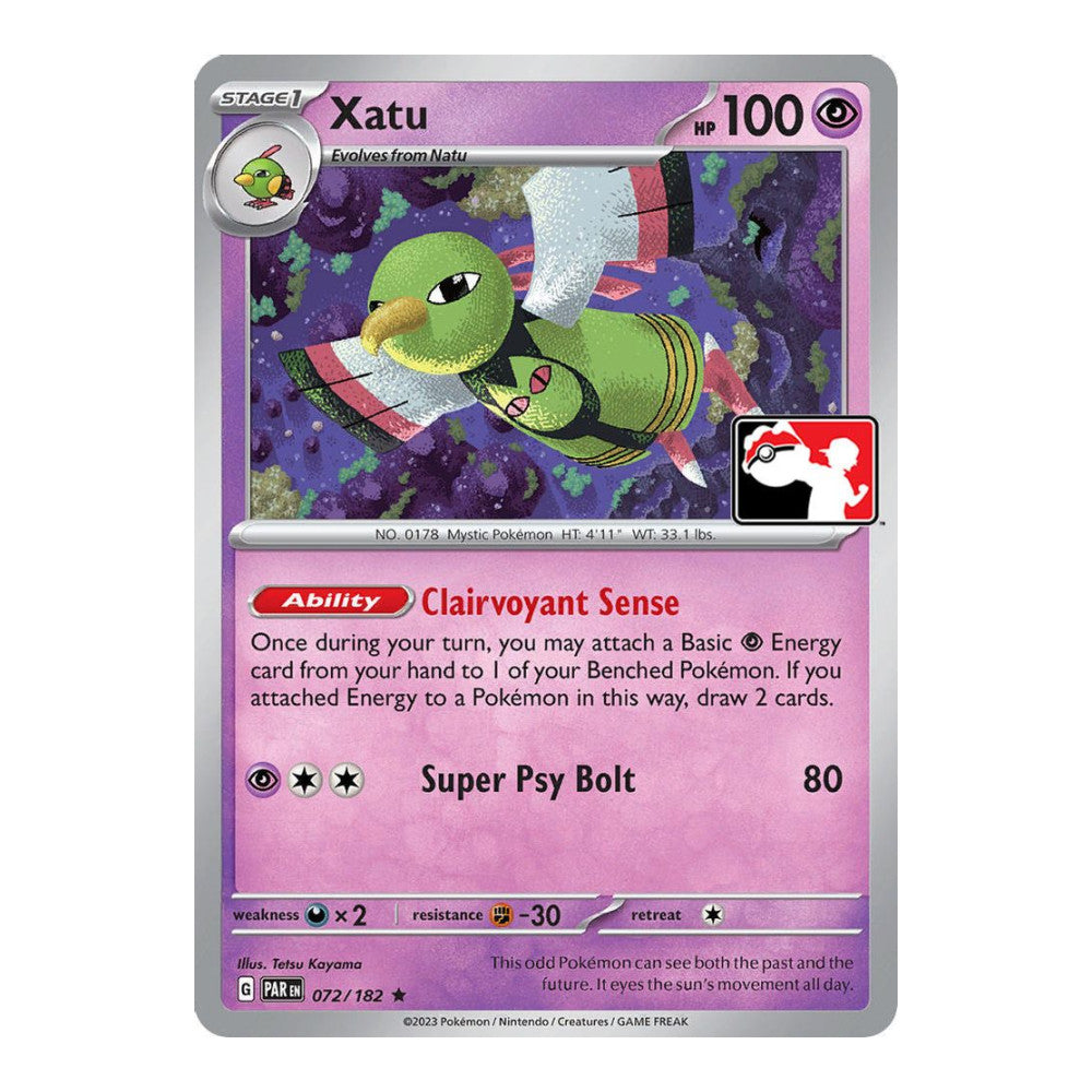 Prize Pack Series Cards () - Xatu 072 182 (#072/182) (Near Mint)