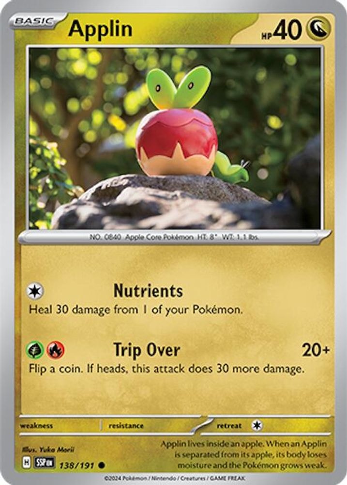 SV08: Surging Sparks (SSP) - Applin (#138/191, Common) ()