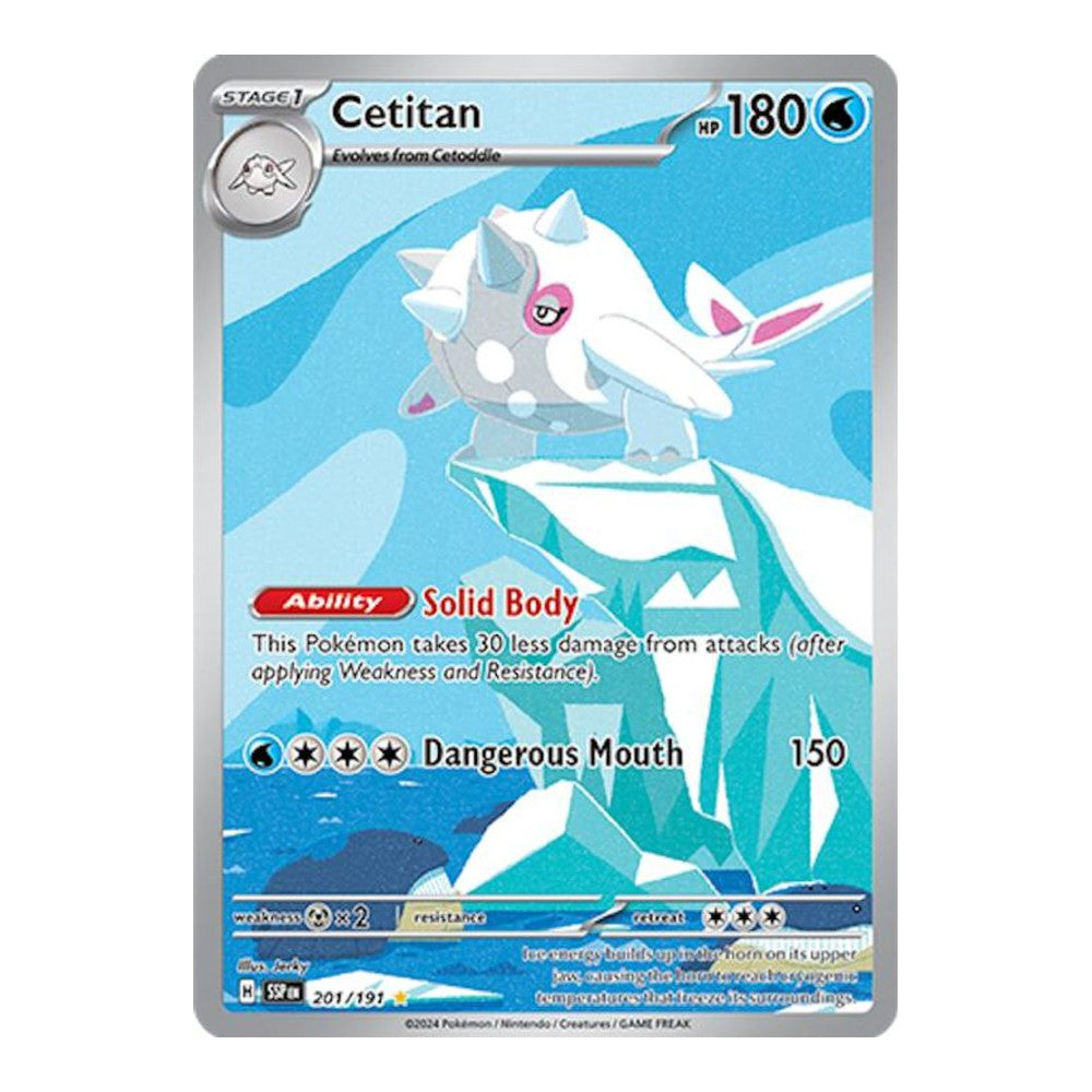 SV08: Surging Sparks (SSP) - Cetitan 201 191 (#201/191) (Near Mint)