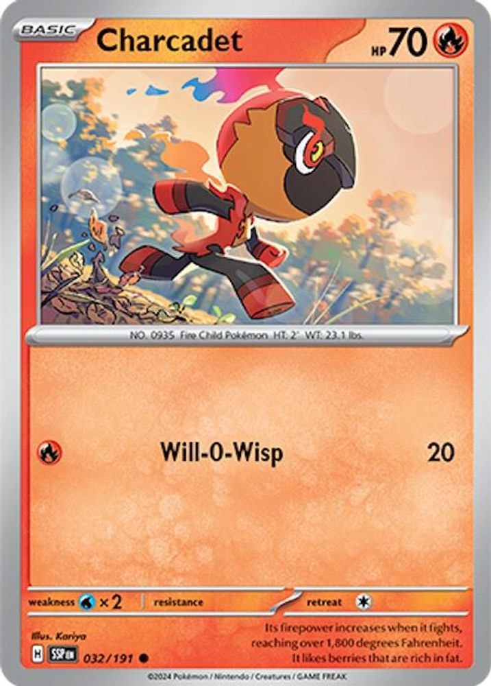 SV08: Surging Sparks (SSP) - Charcadet - 032/191 (#032/191, Common) ()
