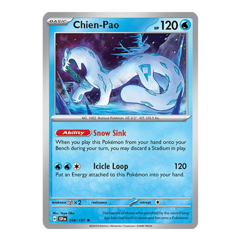 SV08: Surging Sparks (SSP) - Chien Pao (#056/191) (Near Mint)