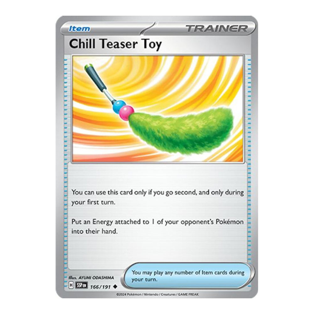SV08: Surging Sparks (SSP) - Chill Teaser Toy (#166/191) (Near Mint)