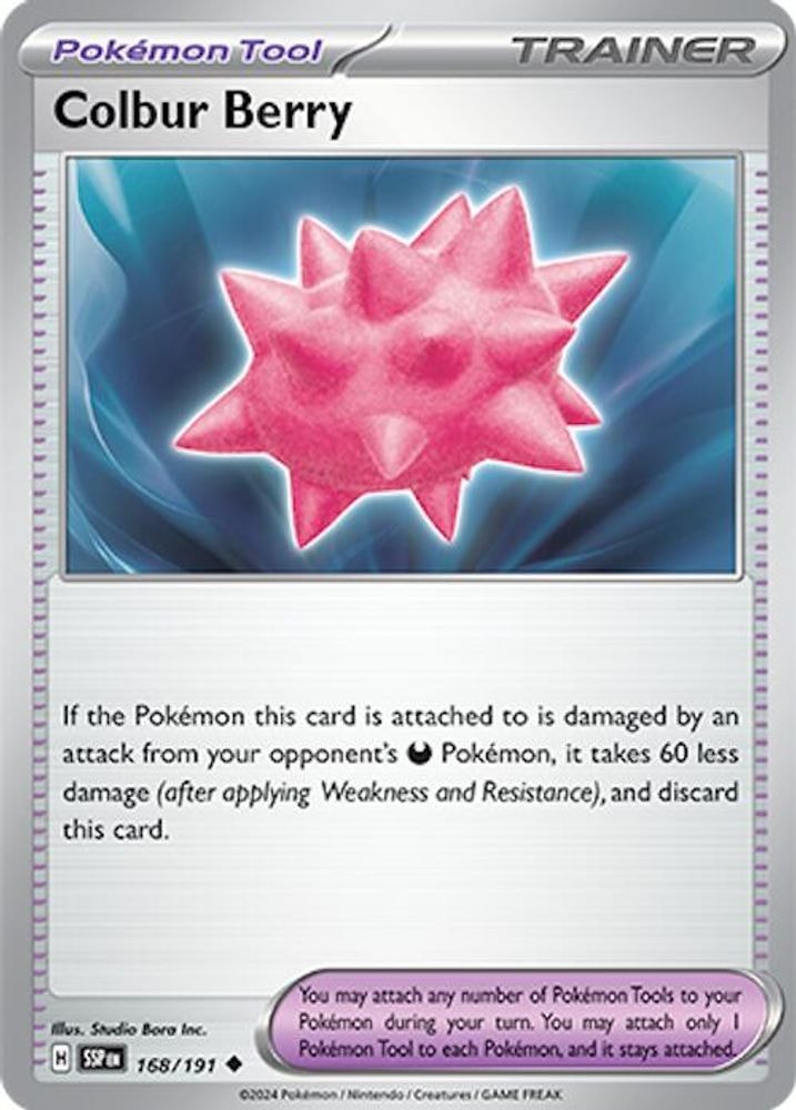 SV08: Surging Sparks (SSP) - Colbur Berry (#168/191, Uncommon) ()