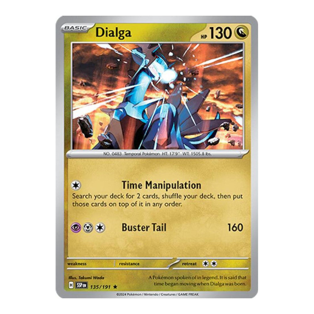 SV08: Surging Sparks (SSP) - Dialga (#135/191) (Near Mint)