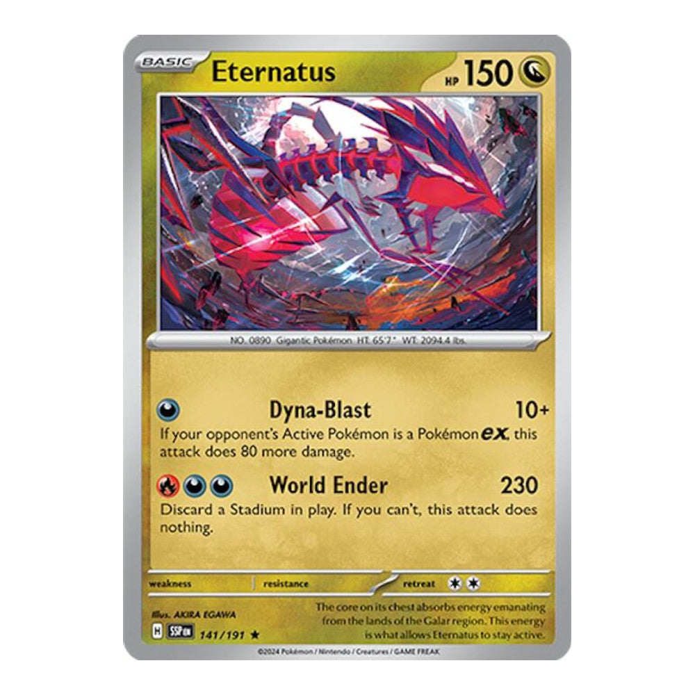 SV08: Surging Sparks (SSP) - Eternatus (#141/191) (Near Mint)