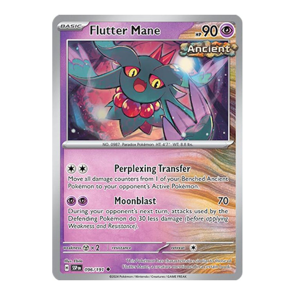 SV08: Surging Sparks (SSP) - Flutter Mane (#096/191) (Near Mint)