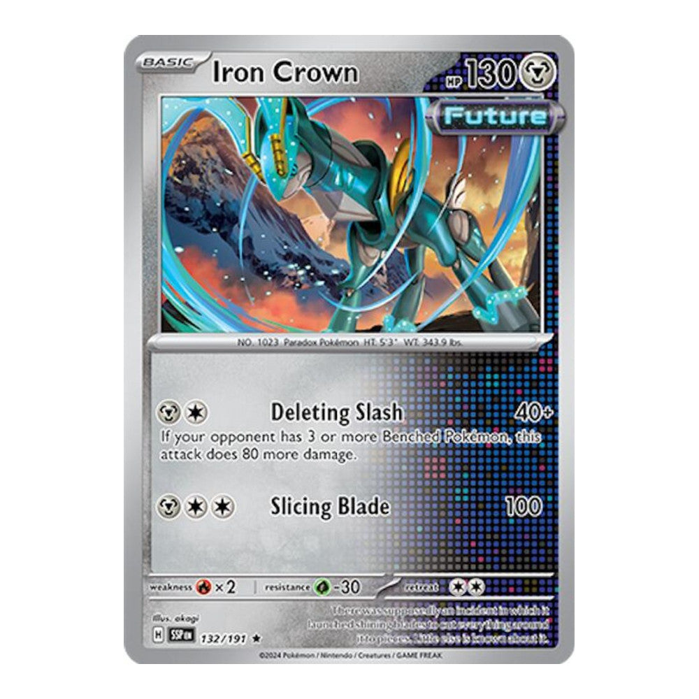 SV08: Surging Sparks (SSP) - Iron Crown (#132/191) (Near Mint)