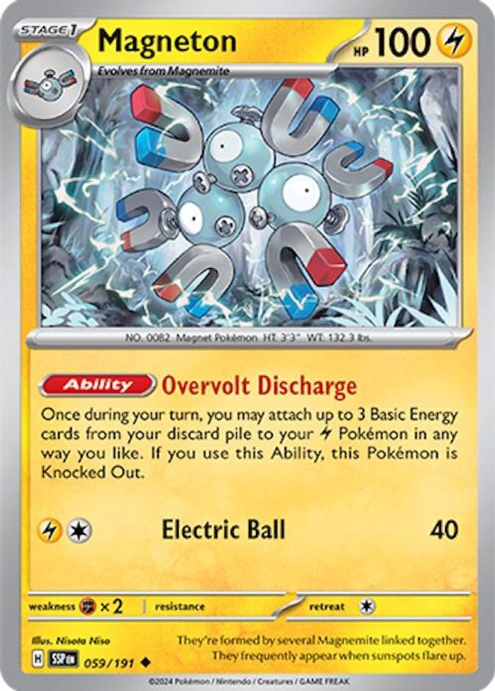 SV08: Surging Sparks (SSP) - Magneton (#059/191, Uncommon) ()