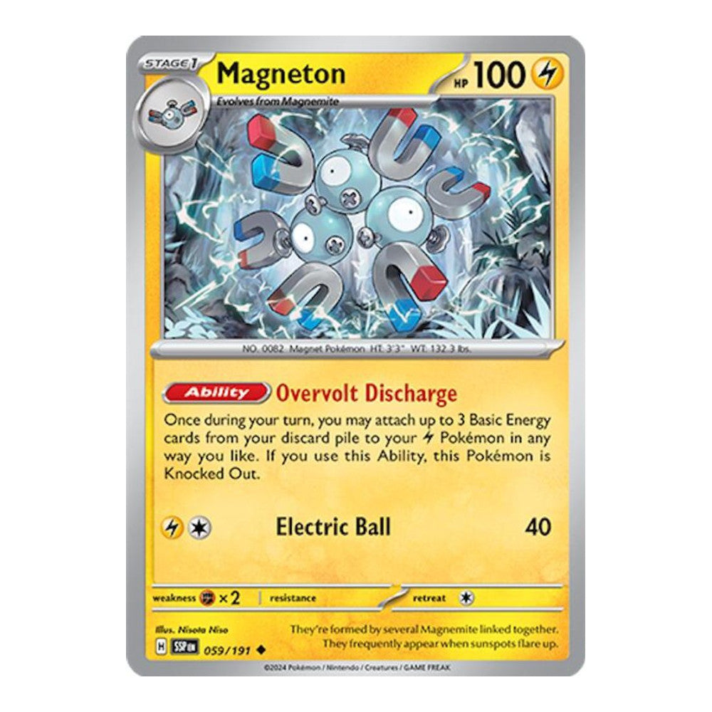 SV08: Surging Sparks (SSP) - Magneton (#059/191) (Near Mint)