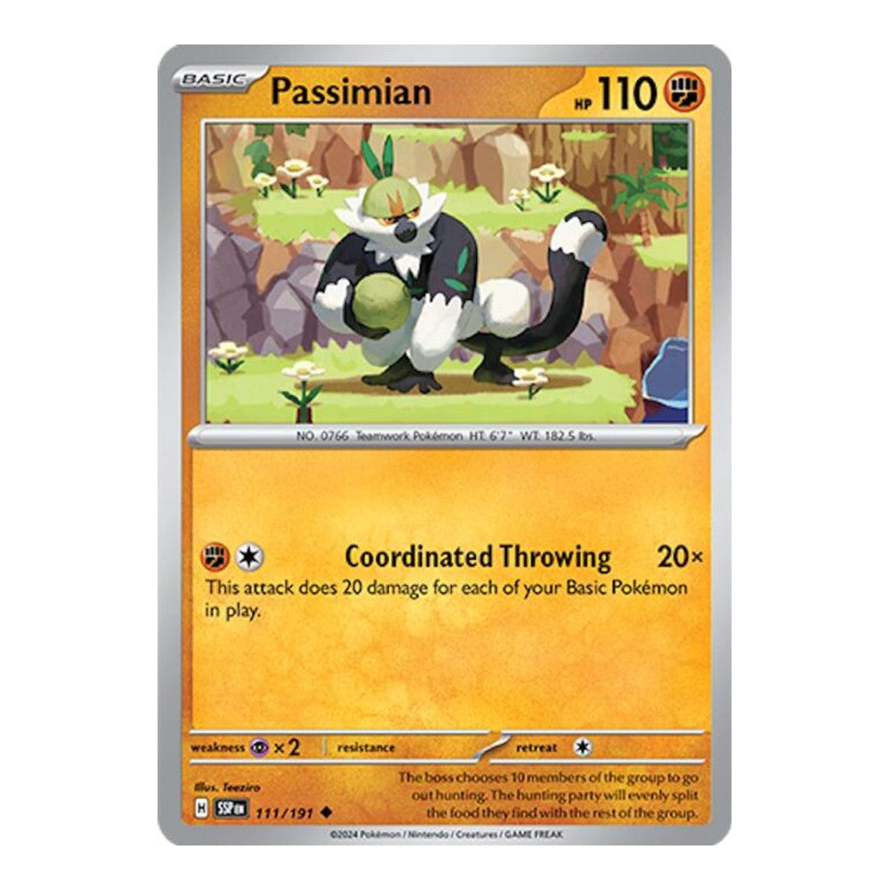 SV08: Surging Sparks (SSP) - Passimian (#111/191) (Near Mint)