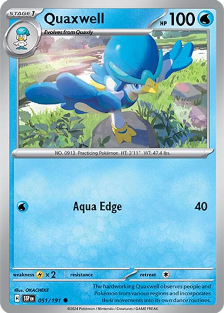 SV08: Surging Sparks (SSP) - Quaxwell (#051/191, Common) ()