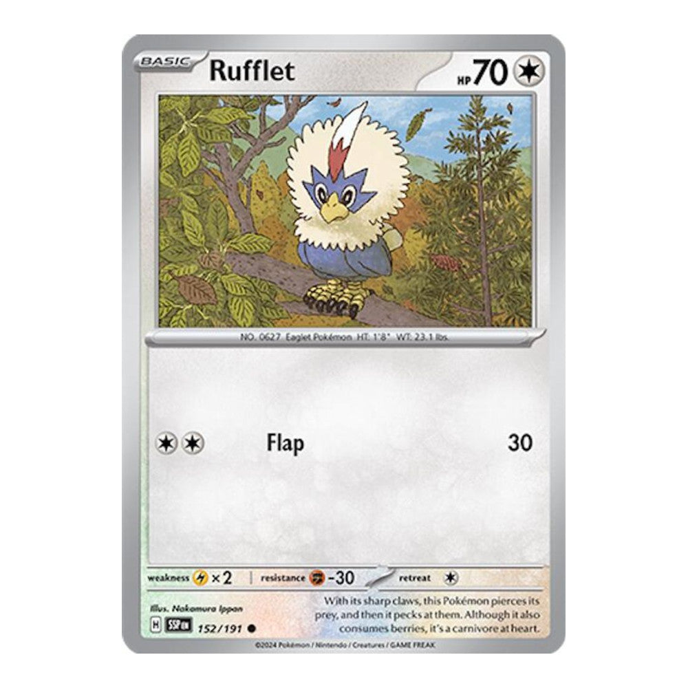 SV08: Surging Sparks (SSP) - Rufflet (#152/191) (Near Mint)