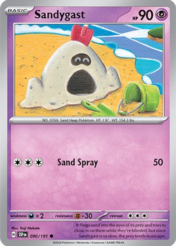 SV08: Surging Sparks (SSP) - Sandygast (#090/191, Common) ()