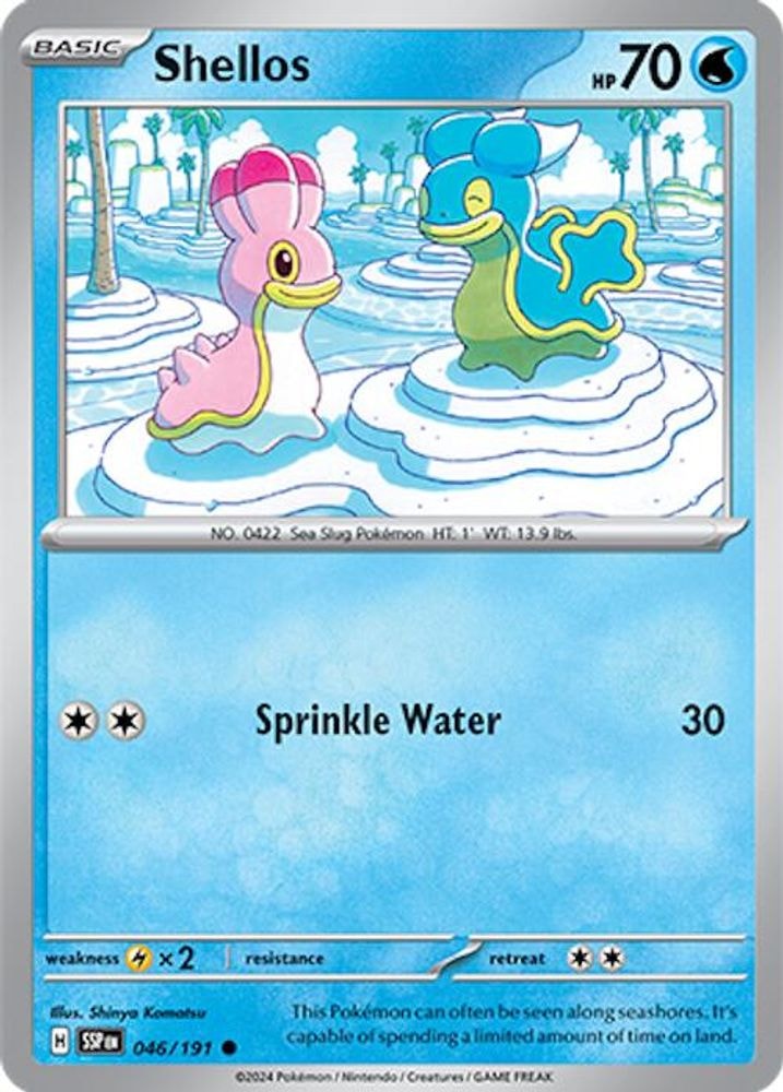 SV08: Surging Sparks (SSP) - Shellos (#046/191, Common) ()