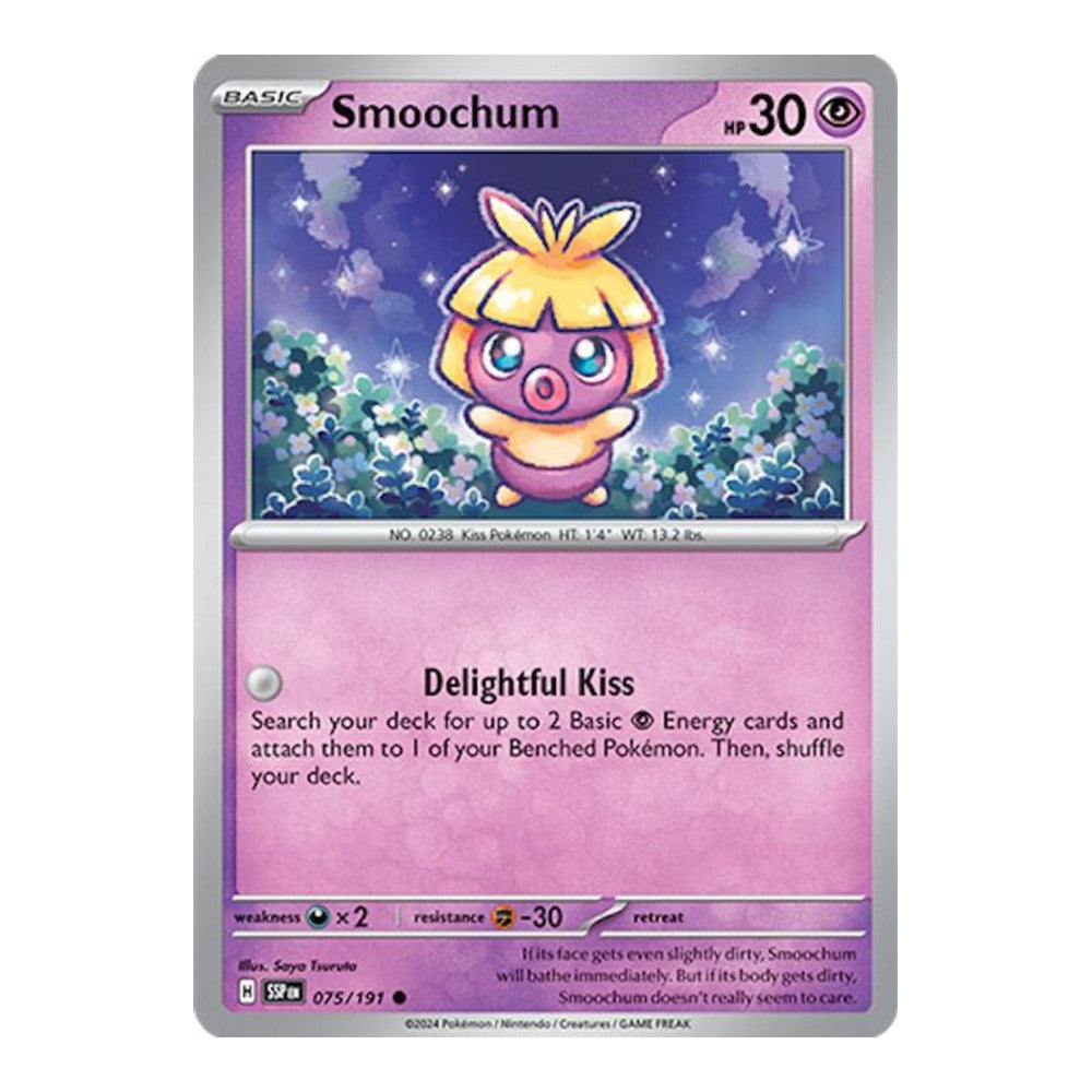 SV08: Surging Sparks (SSP) - Smoochum (#075/191) (Near Mint)