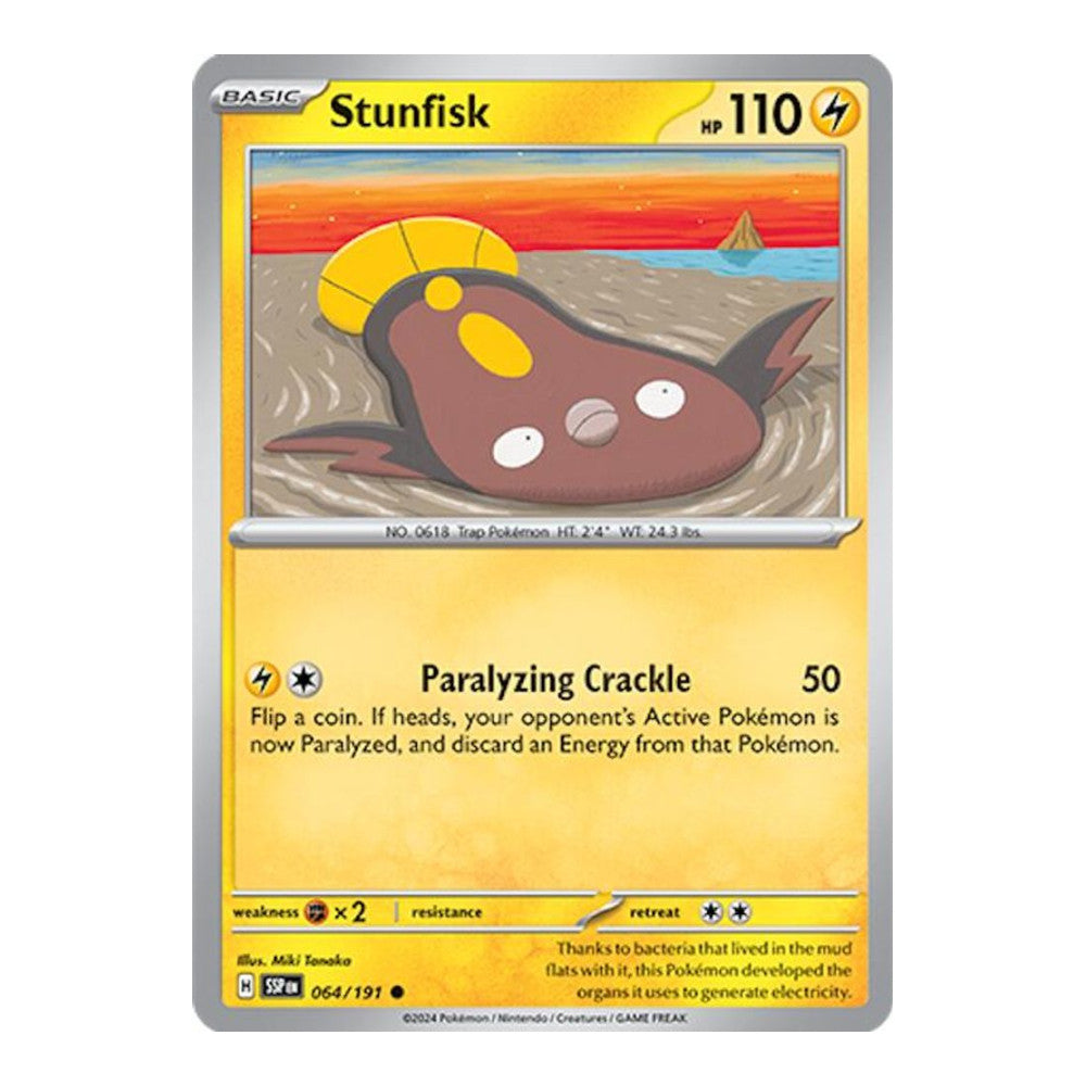 SV08: Surging Sparks (SSP) - Stunfisk 064 191 (#064/191) (Near Mint)