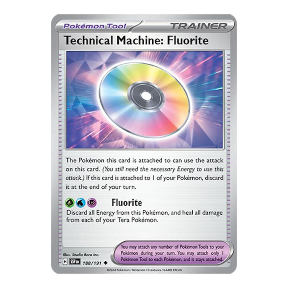 SV08: Surging Sparks (SSP) - Technical Machine Fluorite (#188/191) (Near Mint)