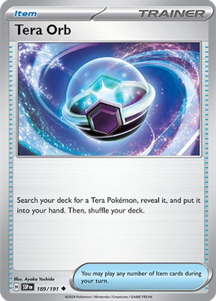 SV08: Surging Sparks (SSP) - Tera Orb (#189/191, Uncommon) ()