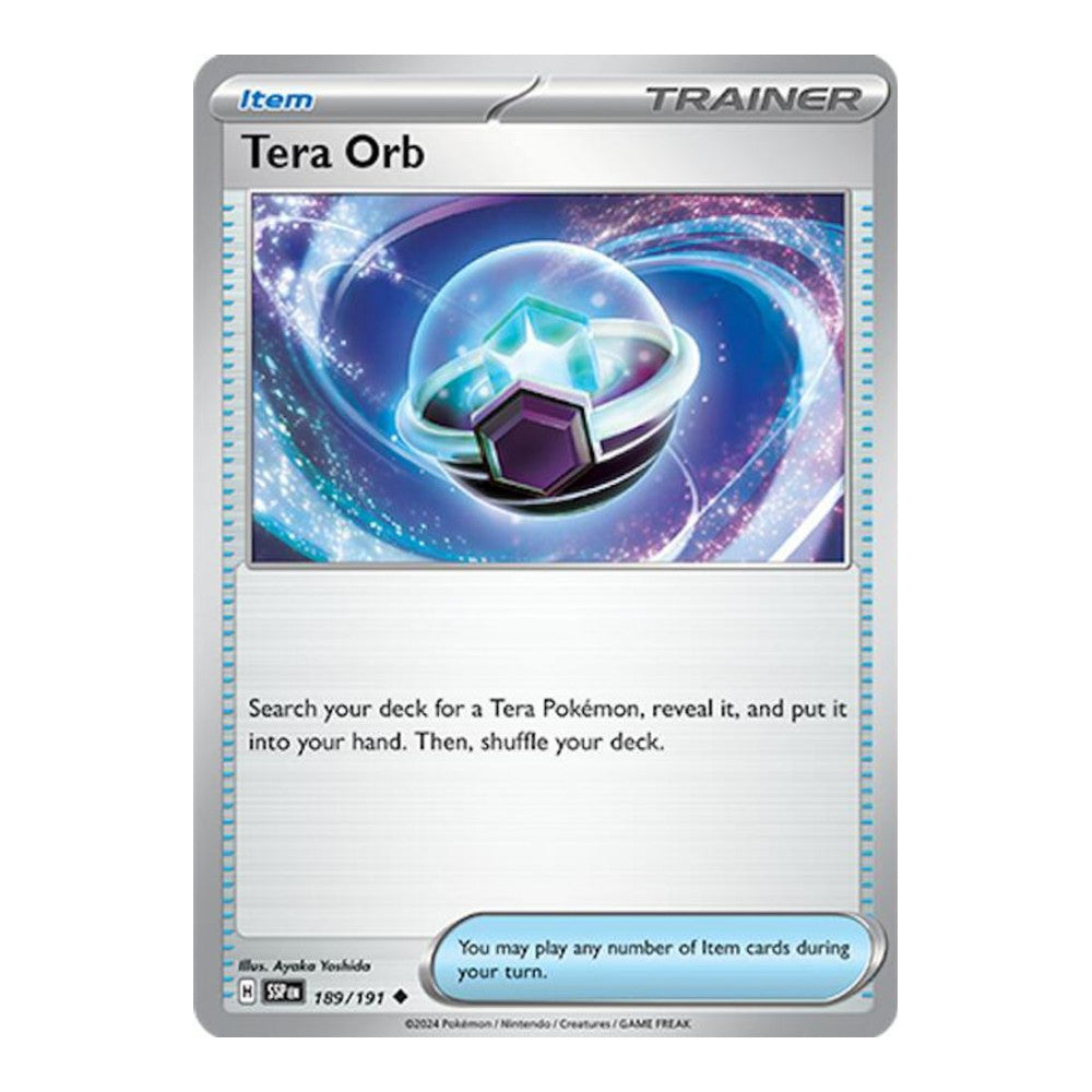 SV08: Surging Sparks (SSP) - Tera Orb (#189/191) (Near Mint)