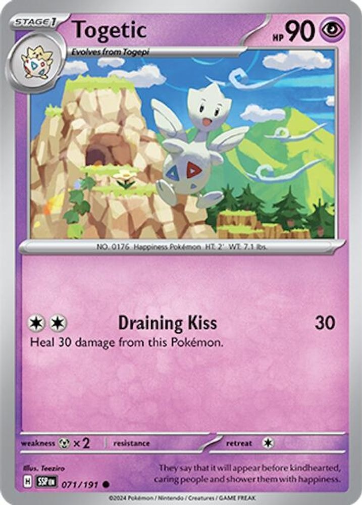 SV08: Surging Sparks (SSP) - Togetic (#071/191, Common) ()