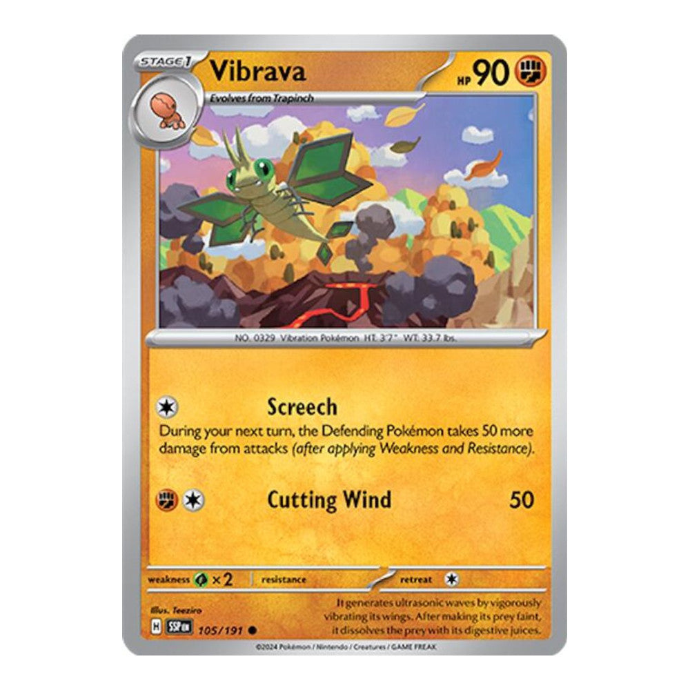 SV08: Surging Sparks (SSP) - Vibrava 105 191 (#105/191) (Near Mint)