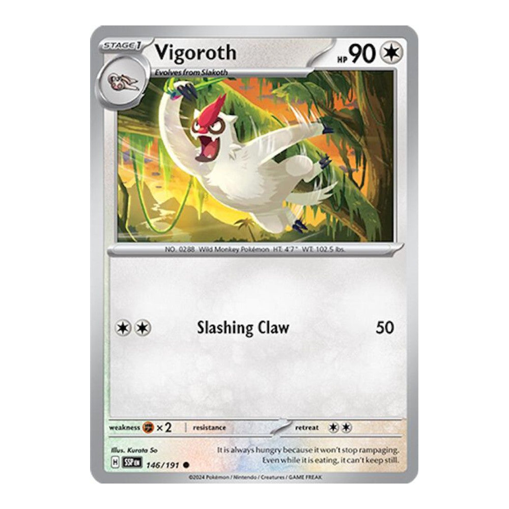 SV08: Surging Sparks (SSP) - Vigoroth (#146/191) (Near Mint)