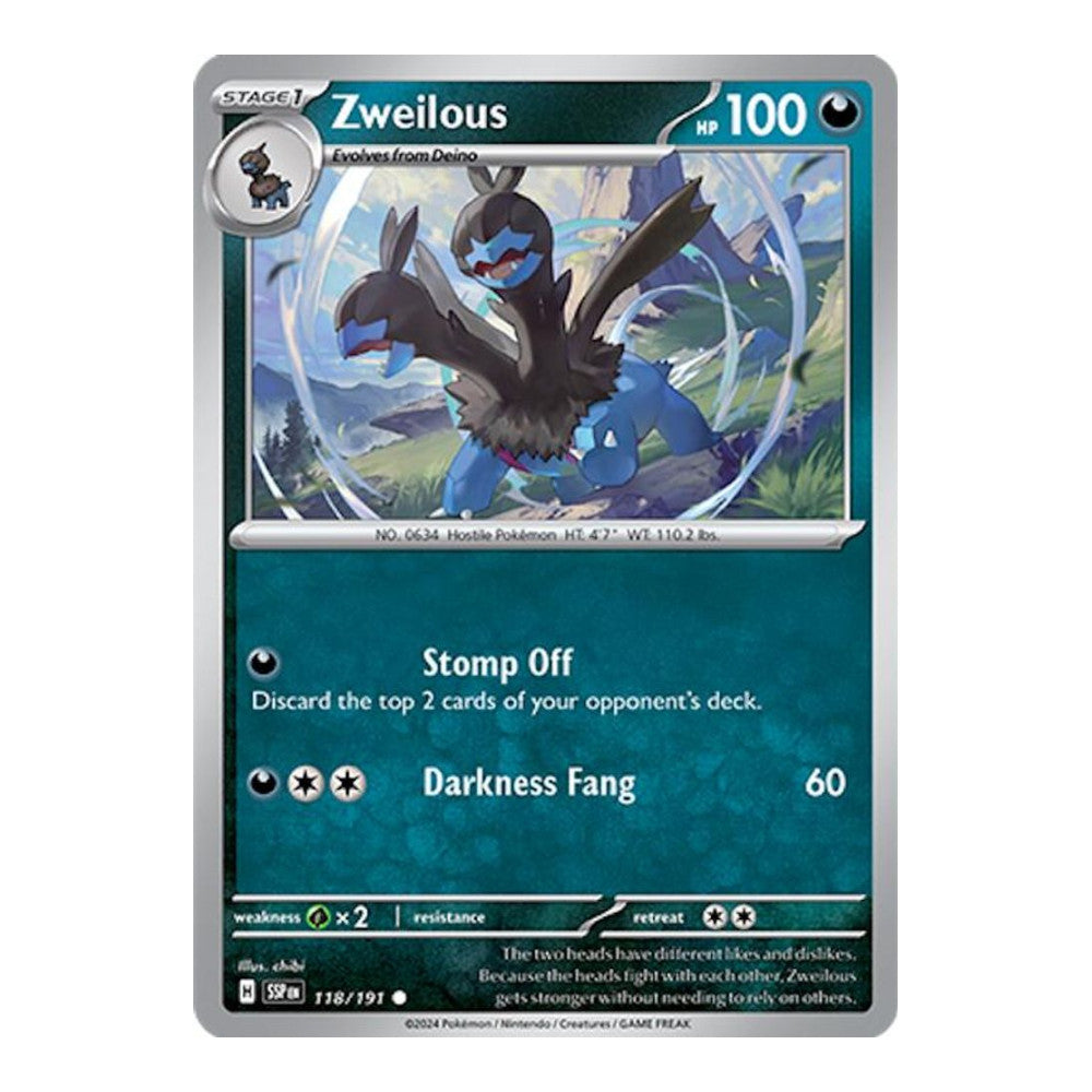 SV08: Surging Sparks (SSP) - Zweilous (#118/191) (Near Mint)