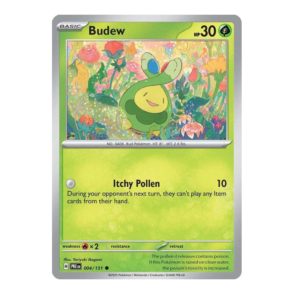 SV: Prismatic Evolutions (PRE) - Budew (#004/131) (Near Mint)
