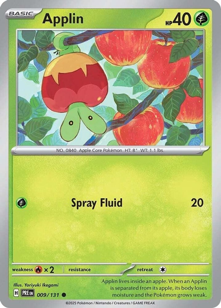 SV: Prismatic Evolutions (PRE) - Applin (#009/131, Common) ()