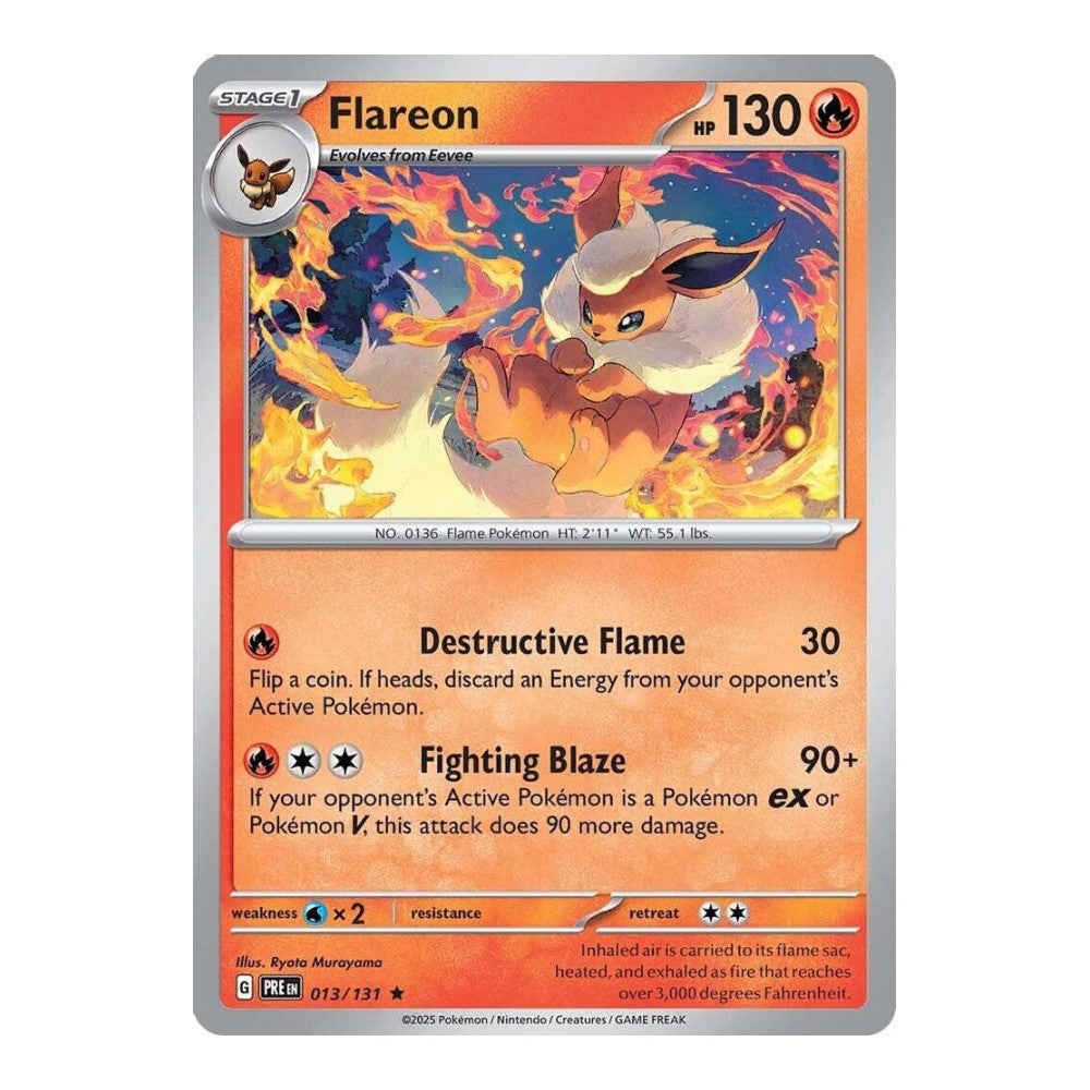 SV: Prismatic Evolutions (PRE) - Flareon (#013/131)