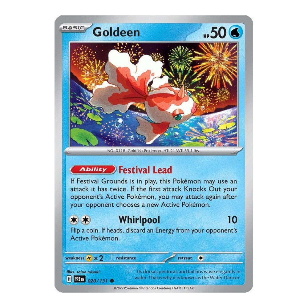 SV: Prismatic Evolutions (PRE) - Goldeen (#020/131) (Near Mint)
